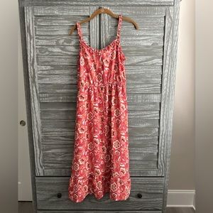 Loft Sun Dress with adjustable spaghetti straps